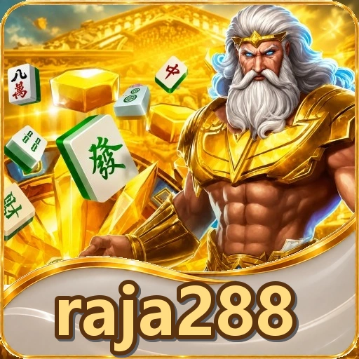 Cuplikan layar beranda aplikasi raja288 di ponsel Android